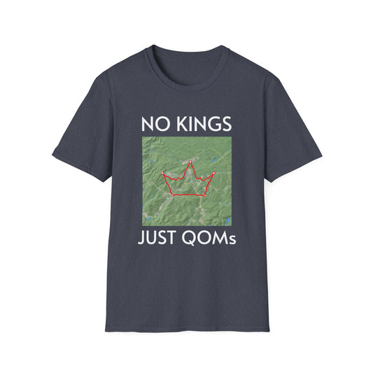 No Kings, Just QOMs - Democracy Enthusiast T-Shirt Keep the QOM's, Ditch the Oligarchy