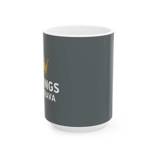 No Kings Off Strava - (The Good Size) 15oz Ceramic Coffee Mug