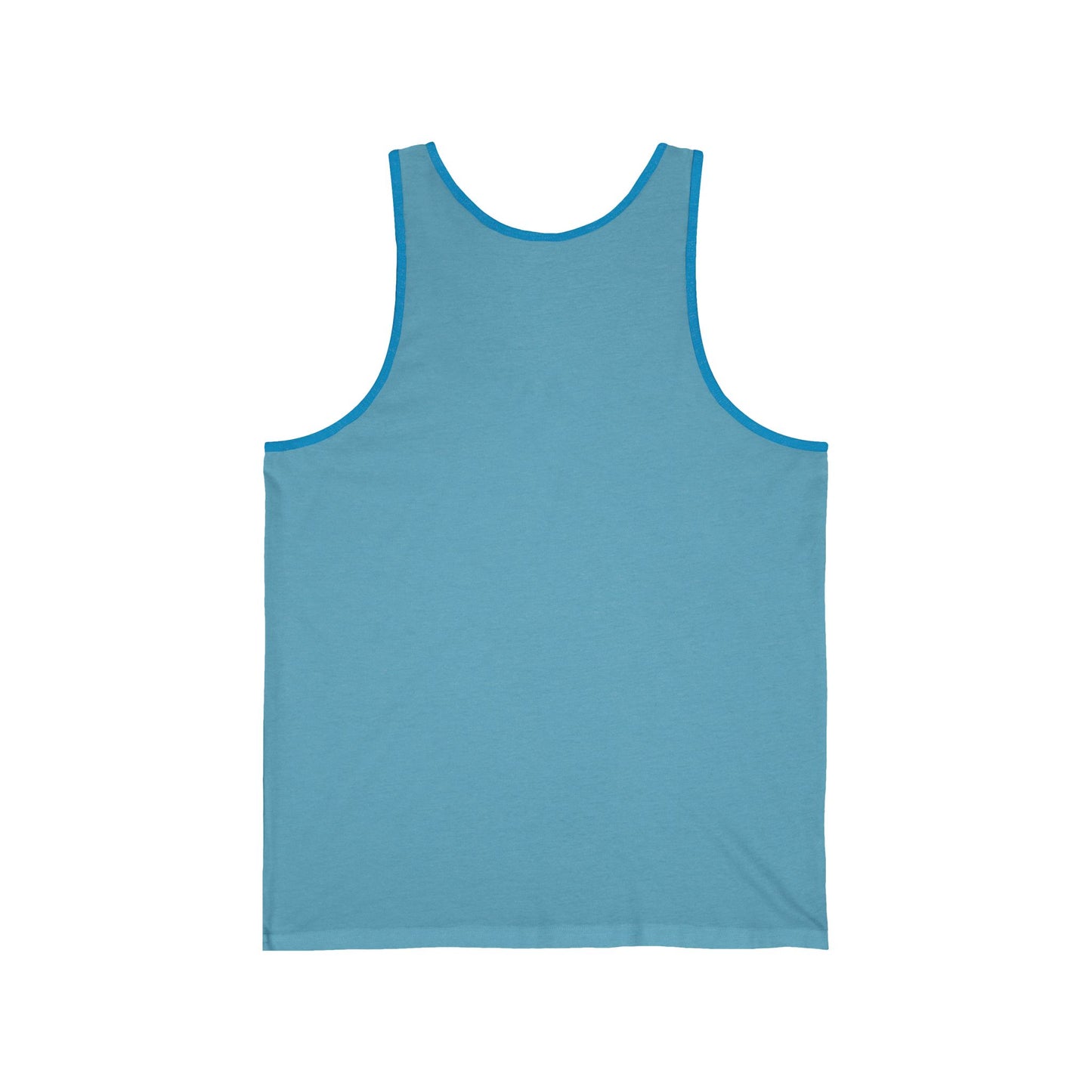 Wave Back Bud - Aggressively Friendly Unisex Jersey Tank Top